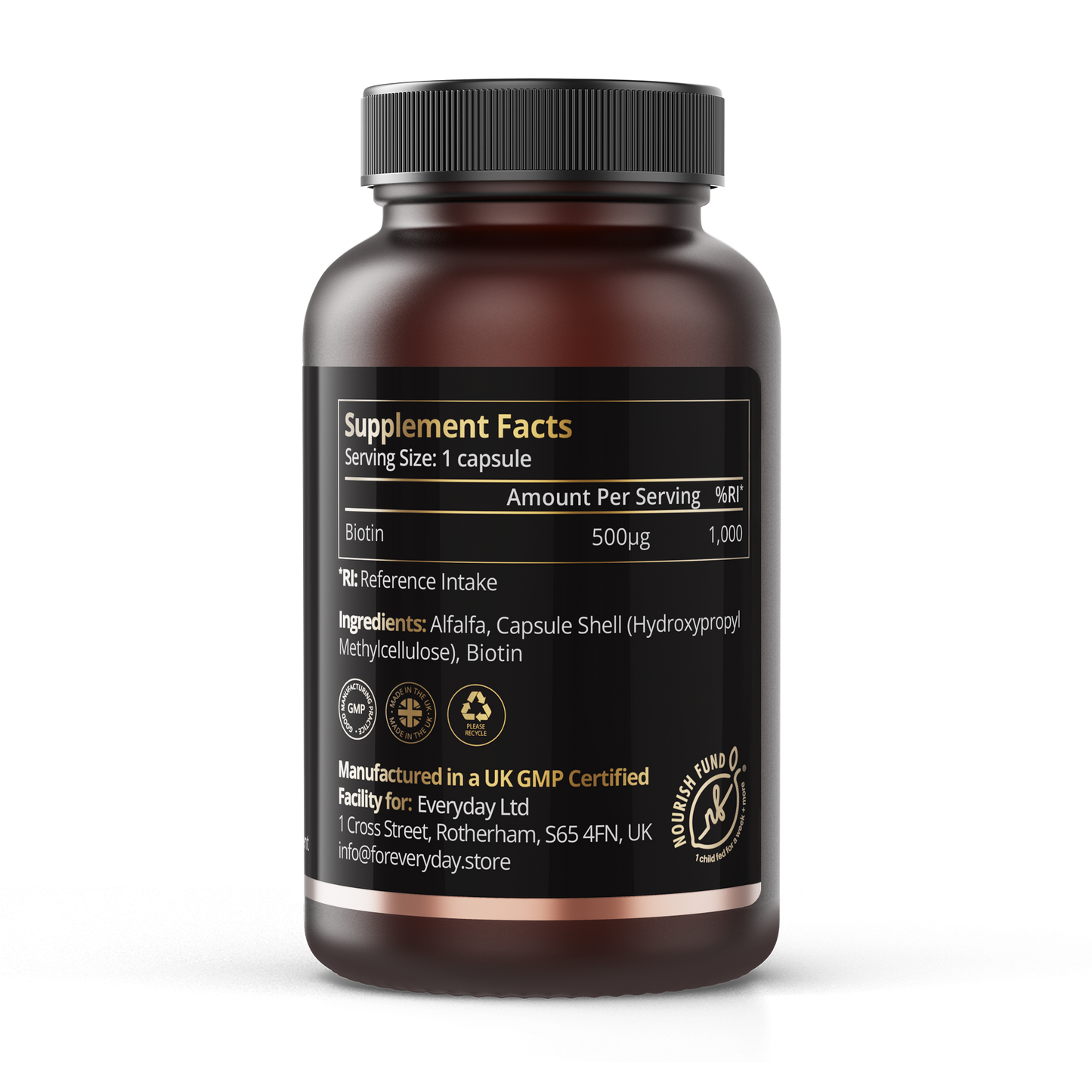 Pure Biotin 500μg